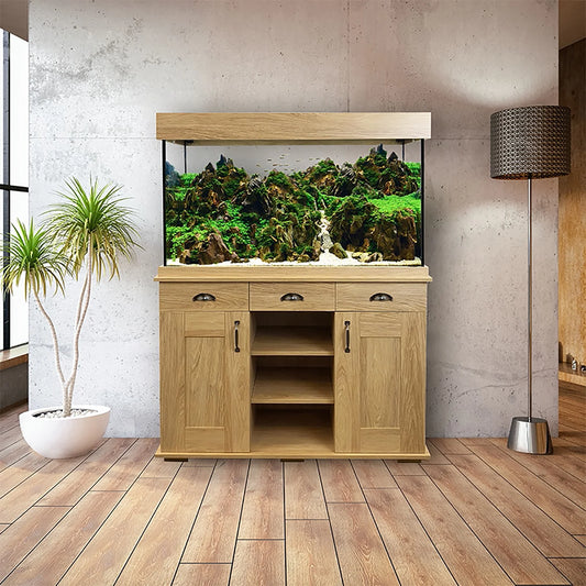 **BARGAIN** FLUVAL SHAKER AQUARIUM SET 345L HAMPSHIRE OAK **WITH FREE STUFF**