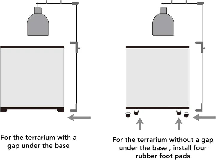 Double Dome Lamp Bracket