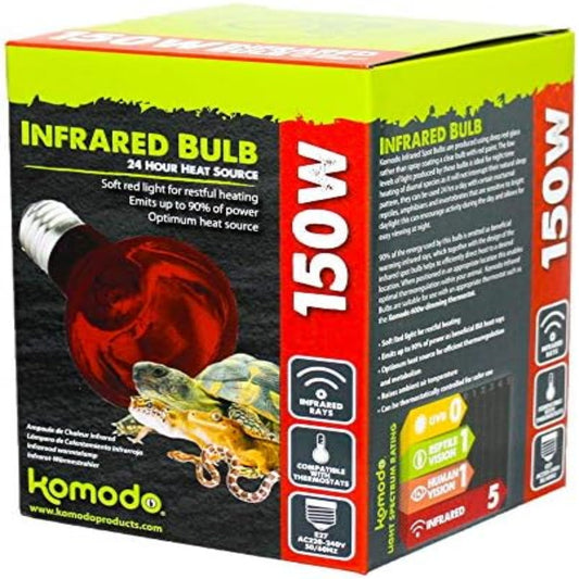 Komodo Infrared Spot Bulb ES 150W (Screw)