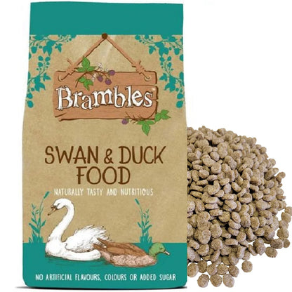 Brambles Swan & Duck Food – Nutritious Floating Pellets