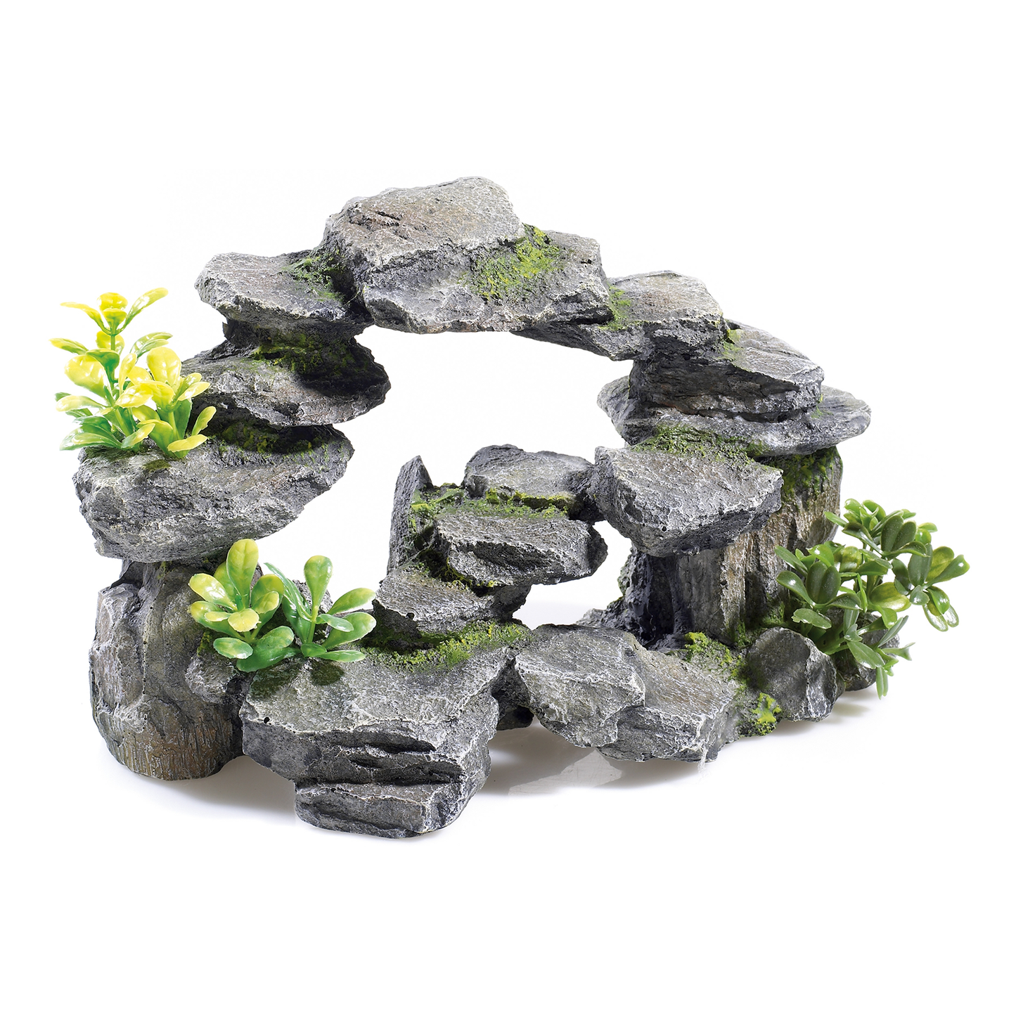 Classic Rocky Arch/ Plants Aquarium Ornament 265 x 150 x 165mm