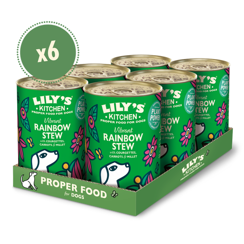 Lily's Kitchen Dog Rainbow Stew, 400g x 6 Tins