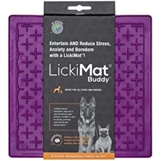 LickiMat Classic Buddy Purple 20 x 20cm