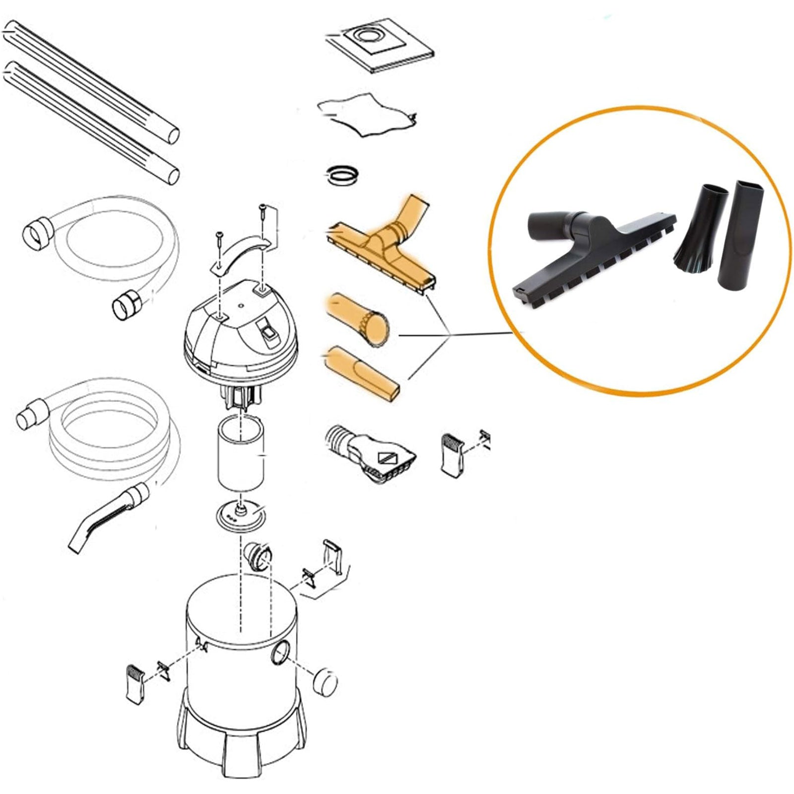 Pontec PondoMatic Nozzle Set