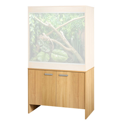 VivExotic Repti Home Arboreal Vivarium Medium Oak and Cabinet