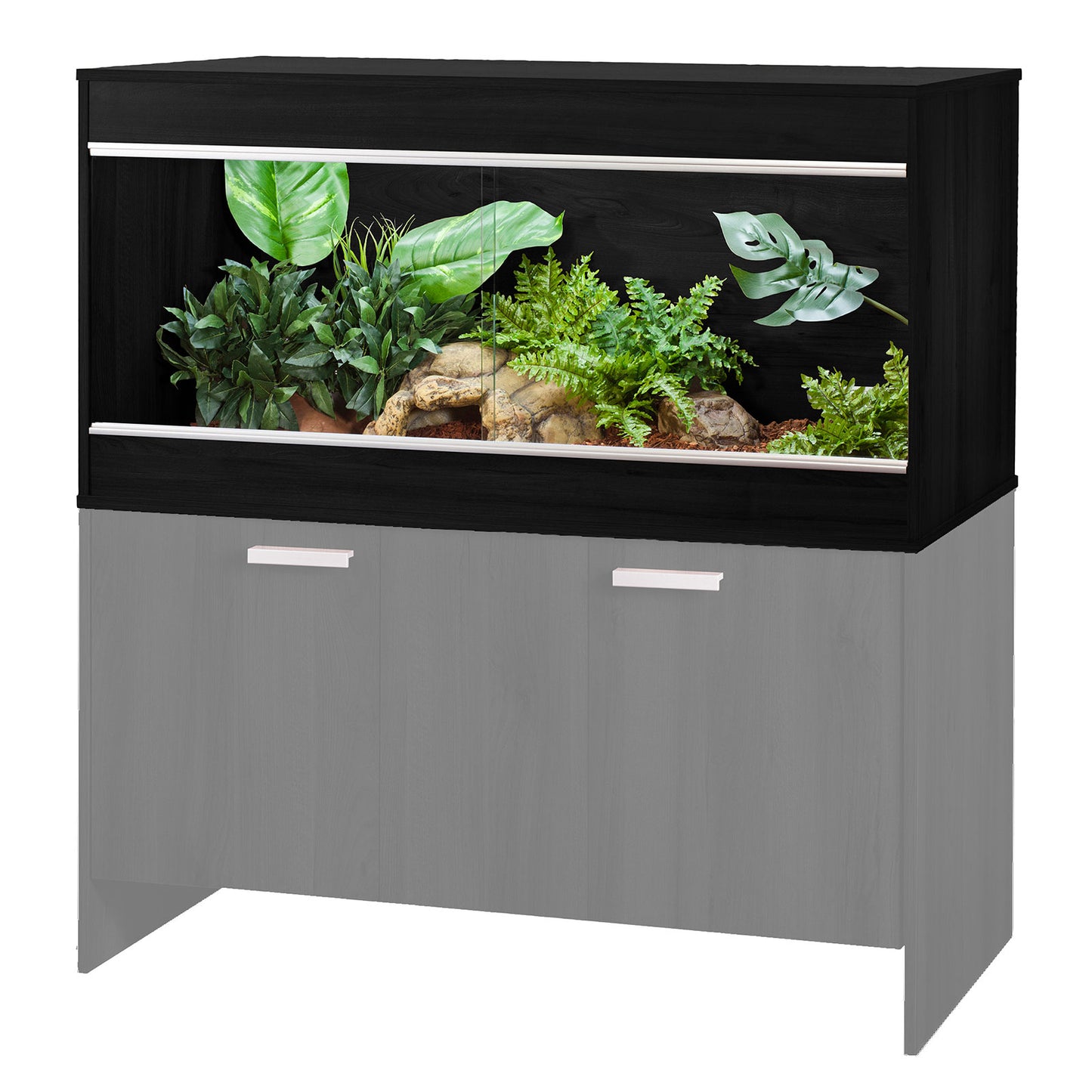 Vivexotic Repti-Home Maxi Large Black Vivarium