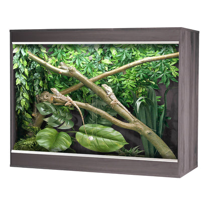 VivExotic Repti Home Maxi Arboreal Vivarium Large Grey and Cabinet