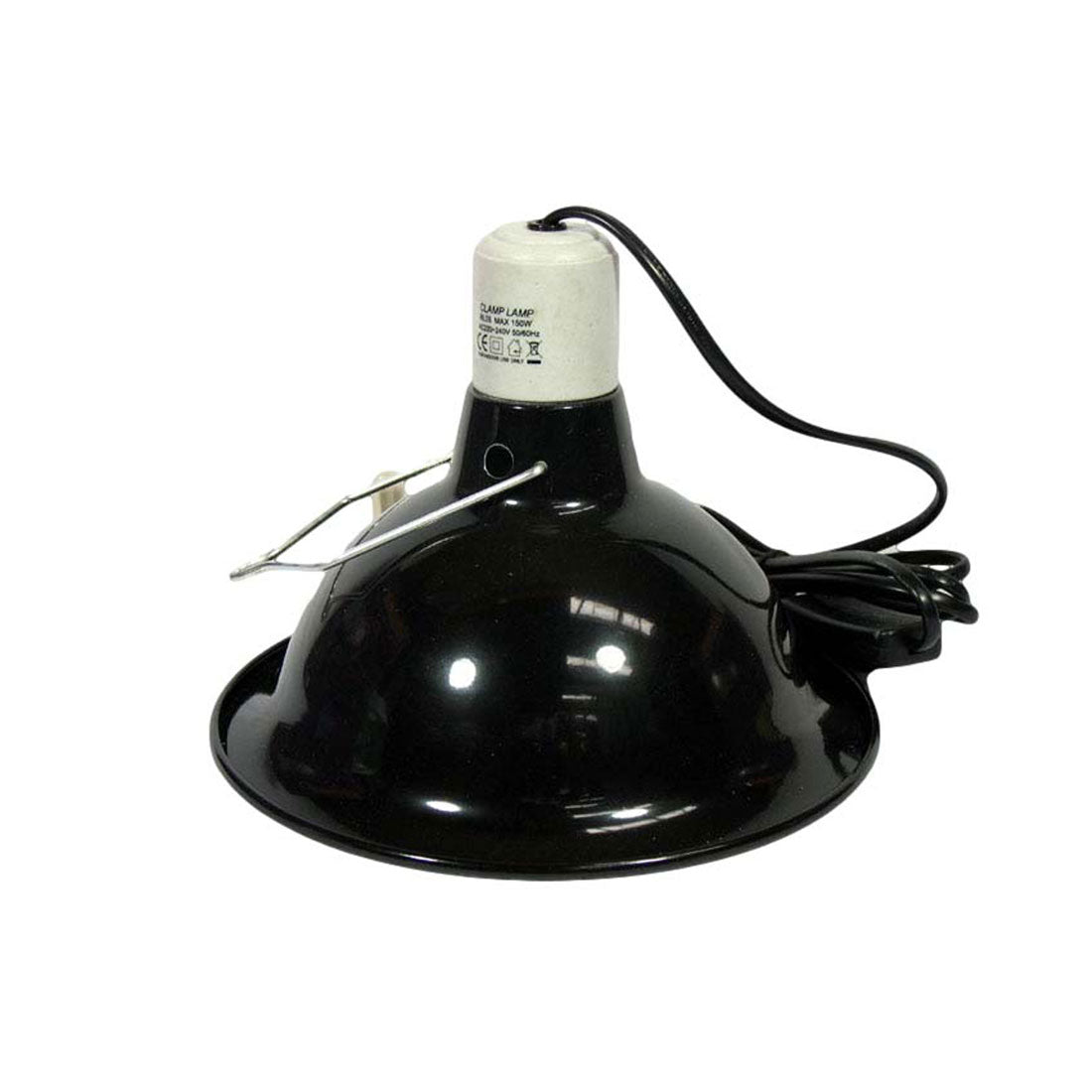 Reptile Clamp Lamp White 150W Bulk Buy x12