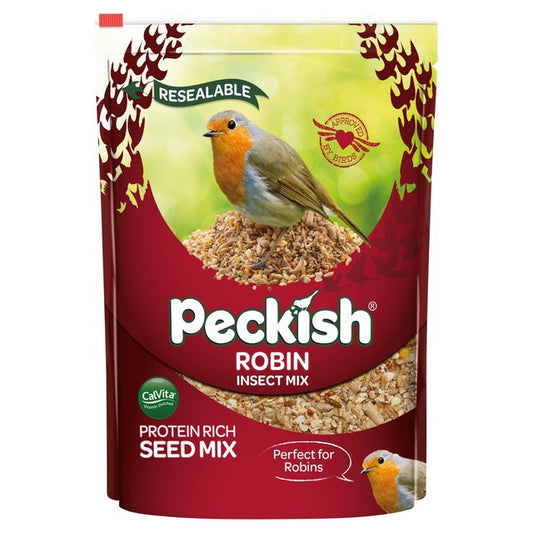 Peckish - Robin Seed Insect Mix for Wild Birds - 1kg