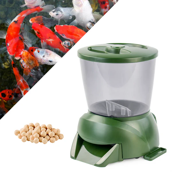 Automatic Koi Pond Fish Feeder