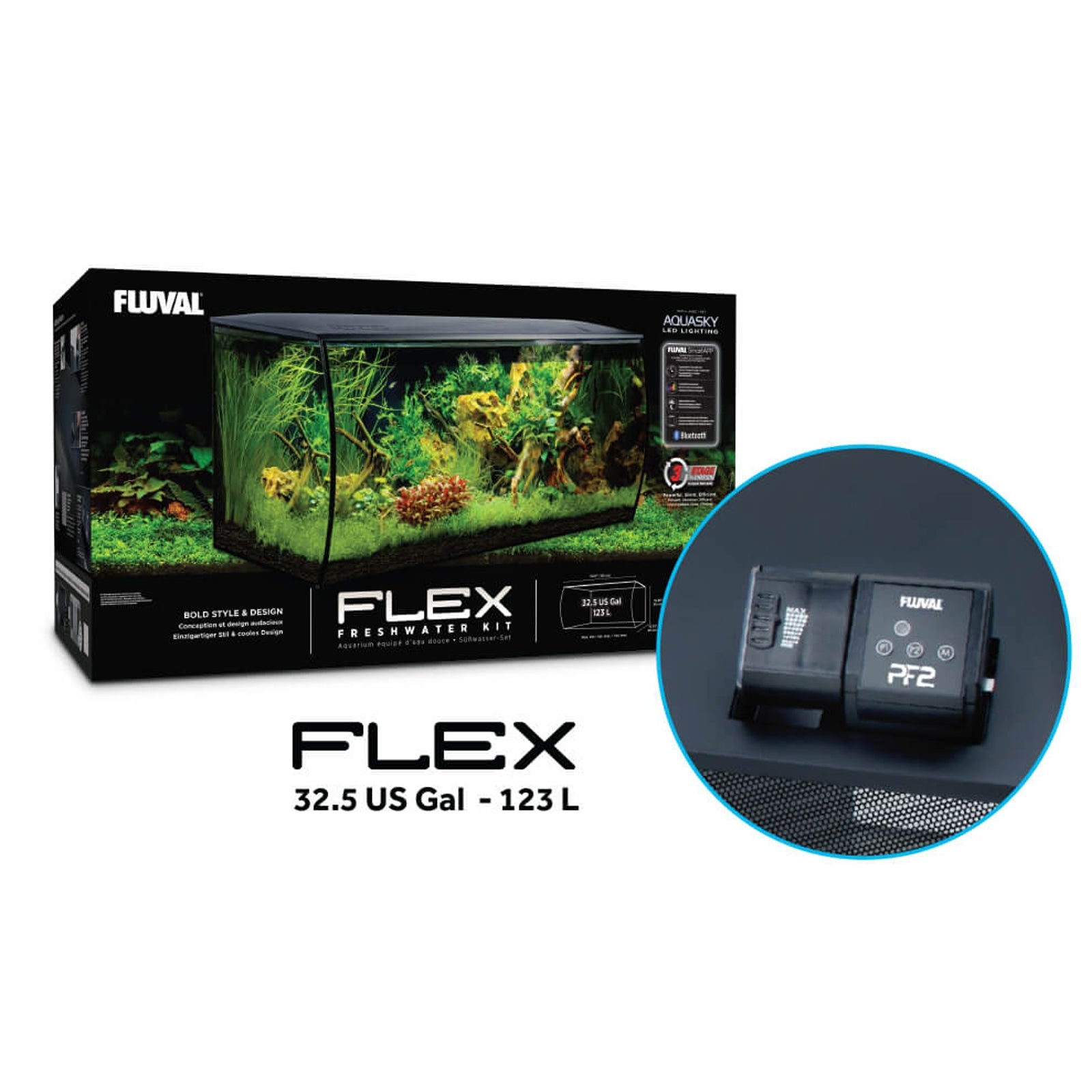 Fluval PF2 Programmable Fish Feeder - 85ml