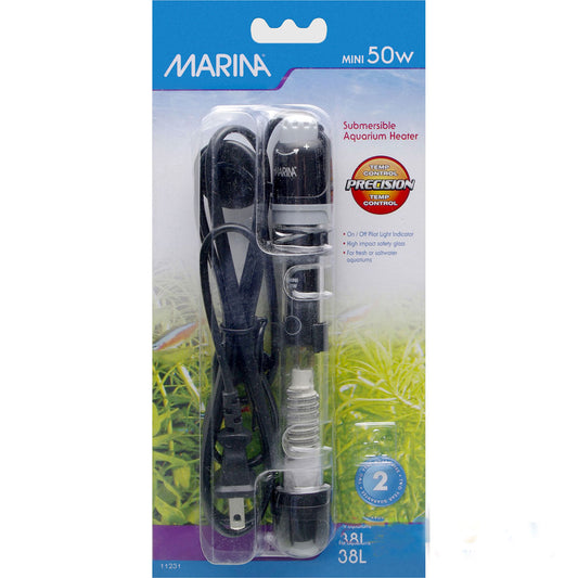 Marina Submersible Pre-Set Aquarium Heater Mini 50W