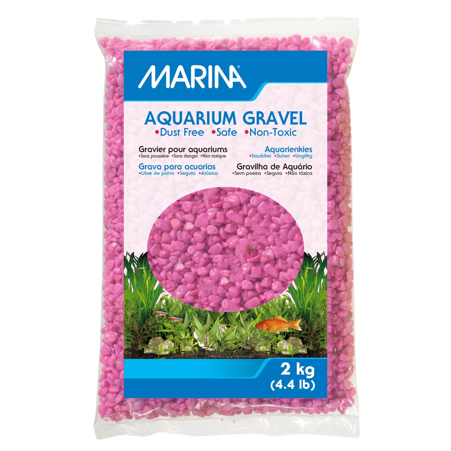 Marina Pink Decorative Aquarium Gravel