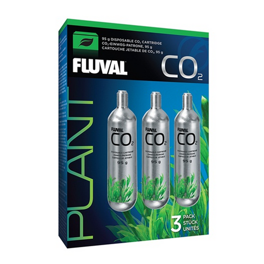 Fluval 95g CO₂ Disposable Cartridge (Pack of 3)