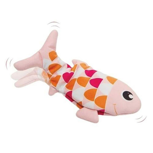 Catit Groovy Fish Cat Motion-activated dancing fish Toy in Pink