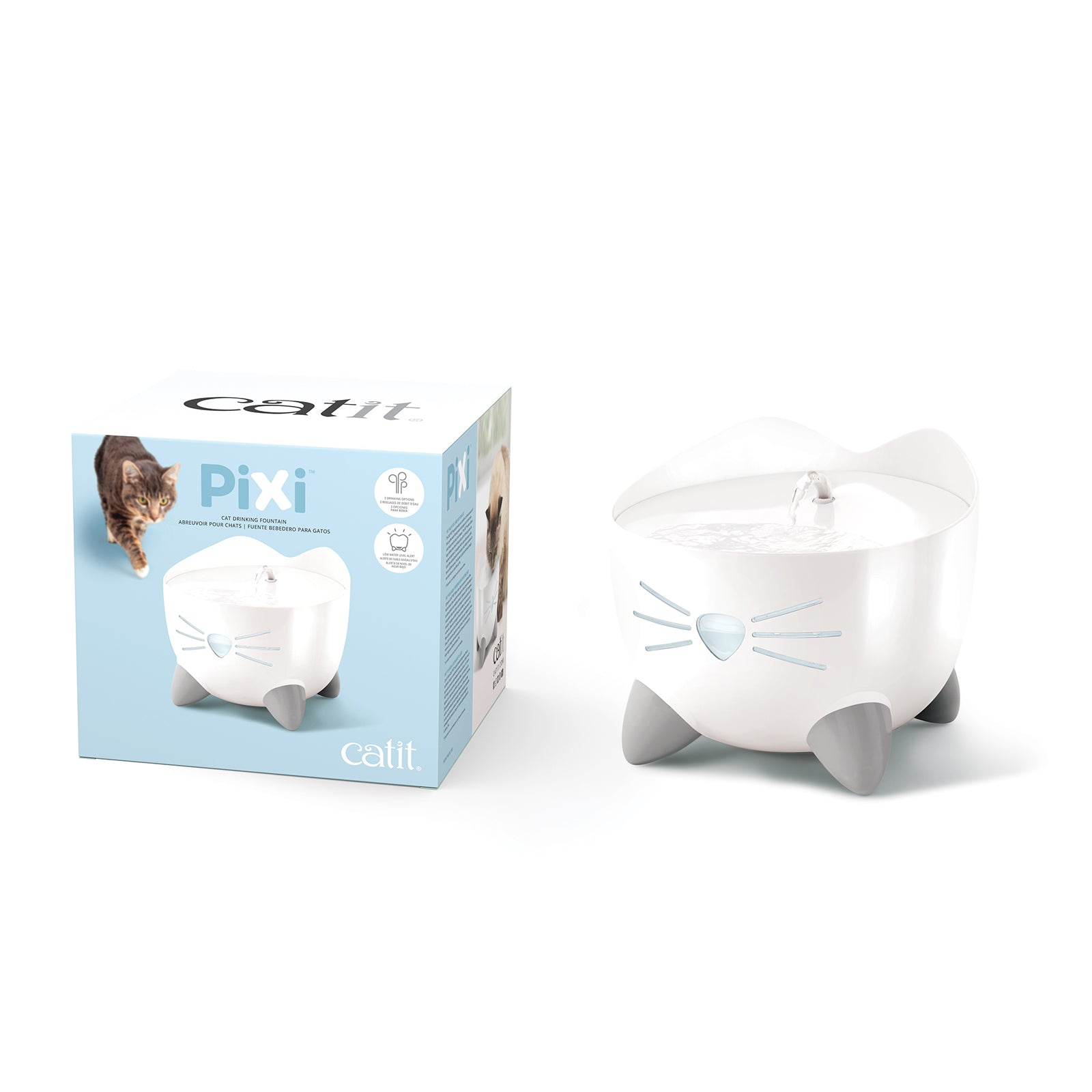 Catit PIXI Cat Drinking Fountain White