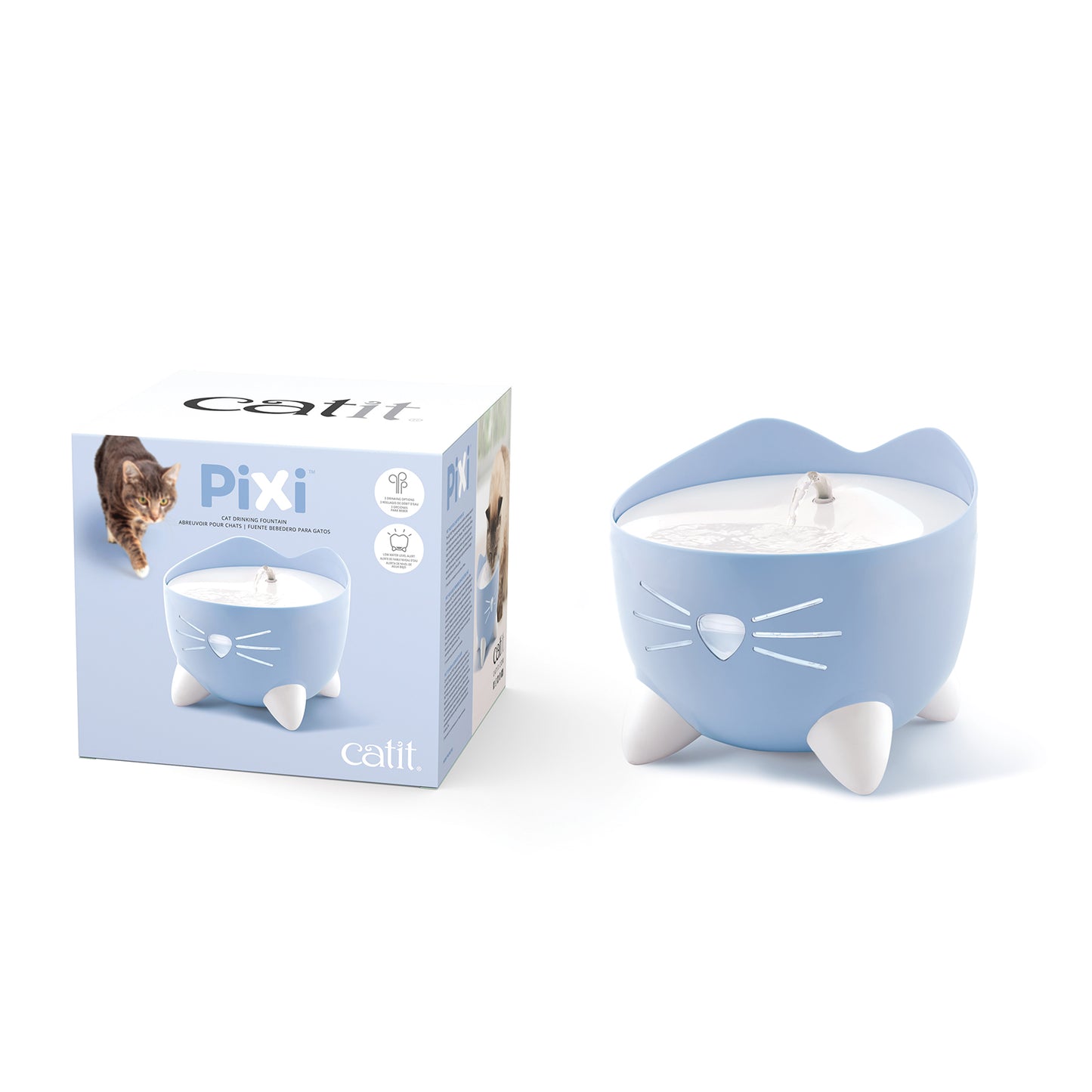 Catit PIXI Cat Drinking Fountain Blue