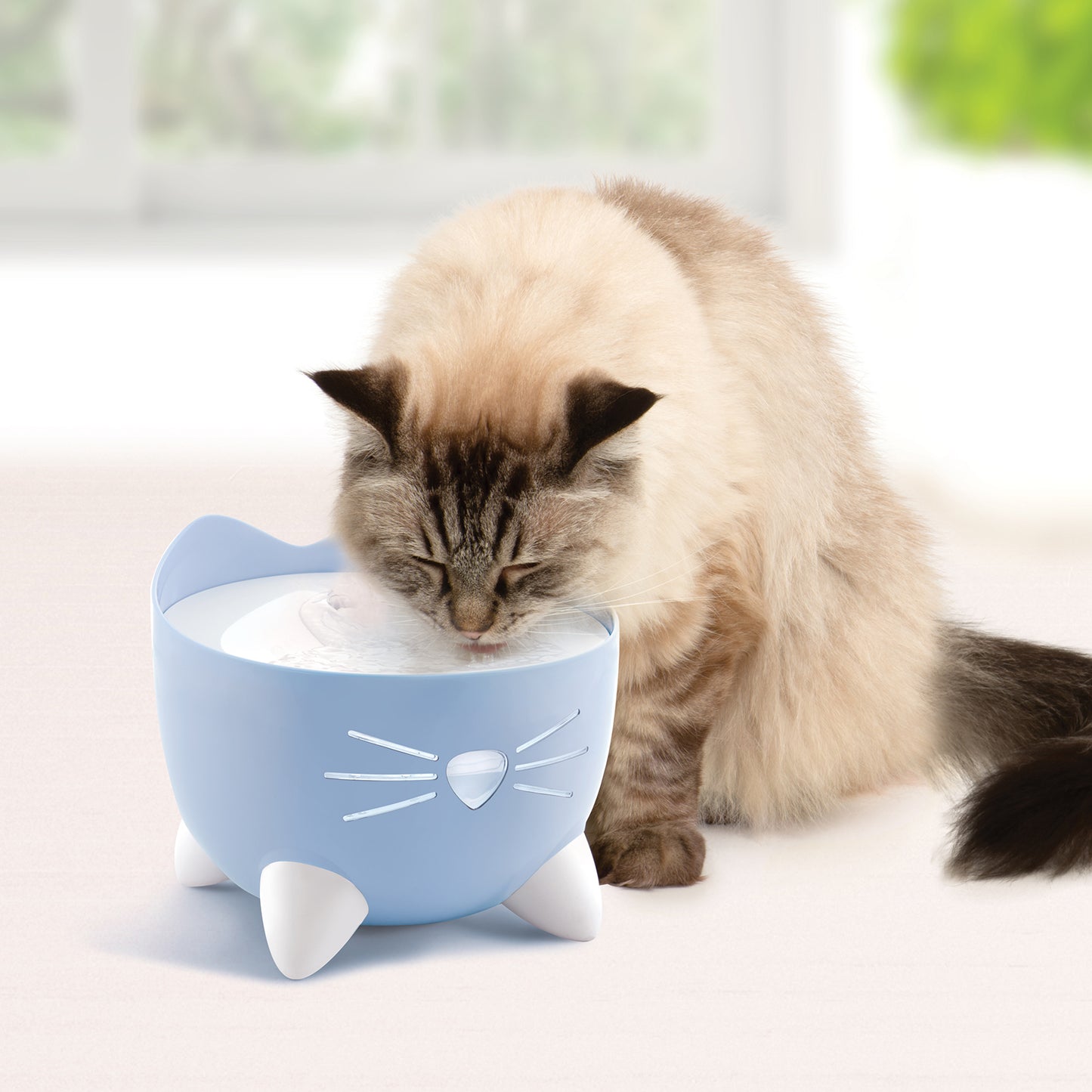 Catit PIXI Cat Drinking Fountain Blue