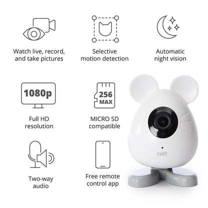 Catit PIXI Smart Camera, HD Cat Camera