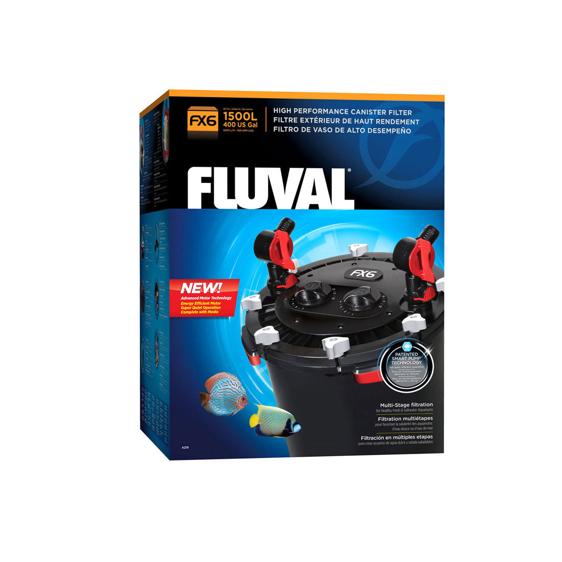 Fluval FX6 External Filter (upto 1500L)