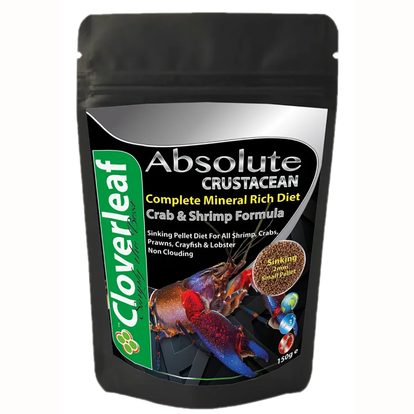 Cloverleaf Absolute Crustacean Diet 150g