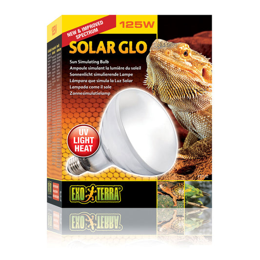 Exo Terra Solar Glo 125W UV Sun Heat Lamp