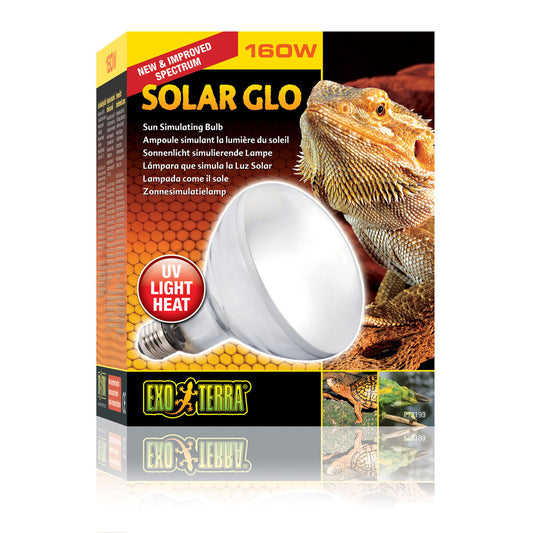 Exo Terra Solar Glo 160W UV Sun Heat Lamp