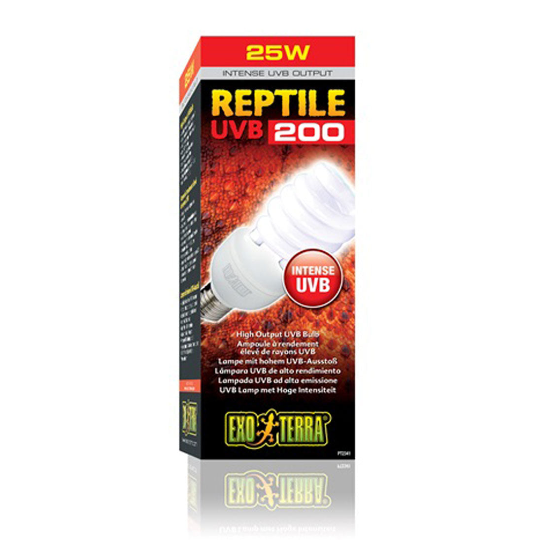 Exo Terra Reptile UVB200 High Output UVB Bulb - 25W