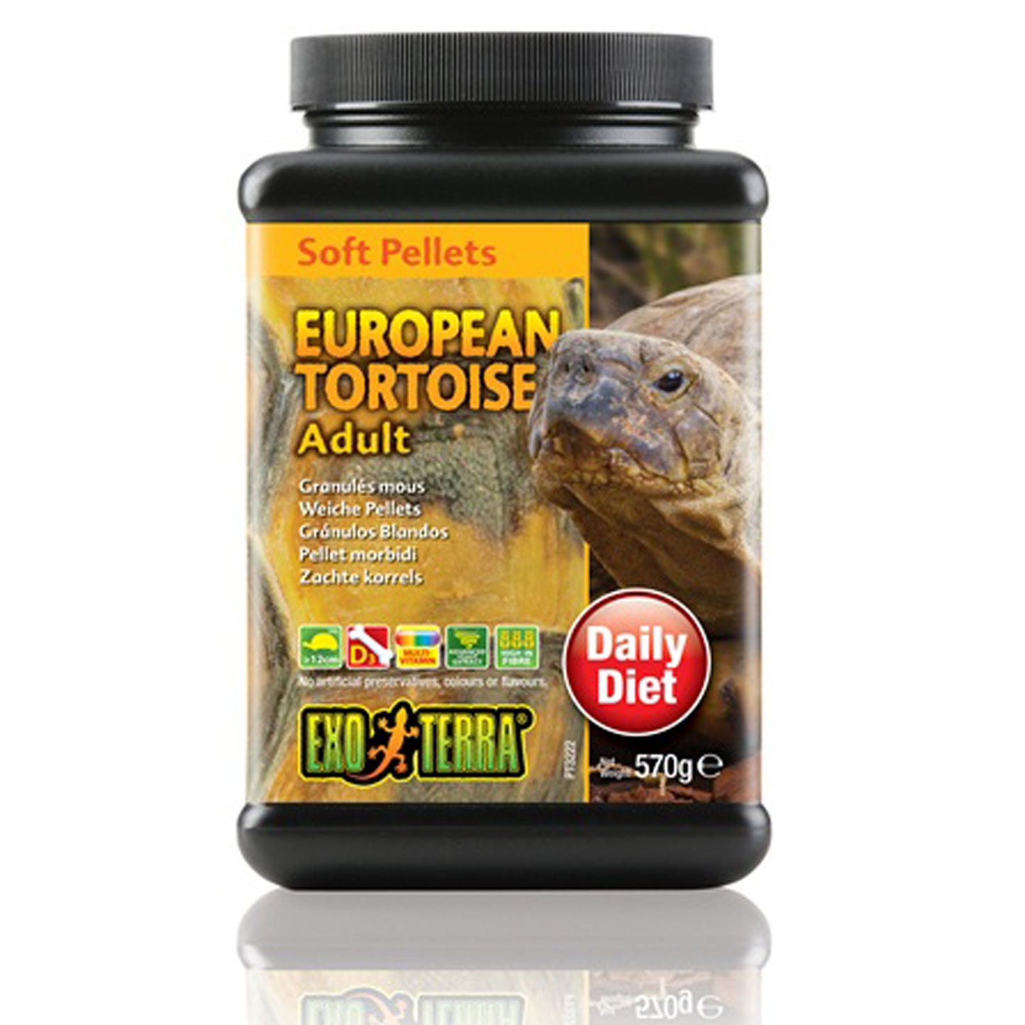 Exo Terra European Tortoise Soft Pellets Adult