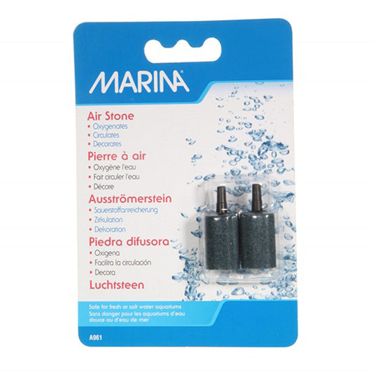 Marina Air Stone, Cylindrical, 2.84 cm (1 1/2”), 2 pieces