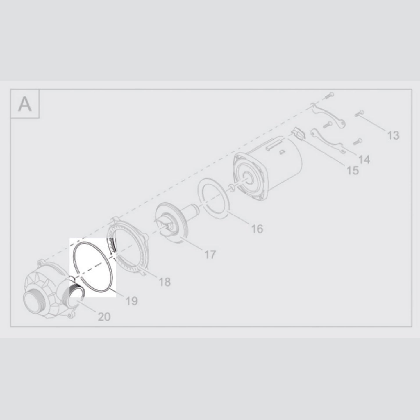 O-Ring NBR 125 x 3.5 SH70; 15574