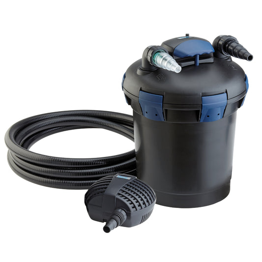 Oase BioPress 6000 Pond Filter Set includes Pump